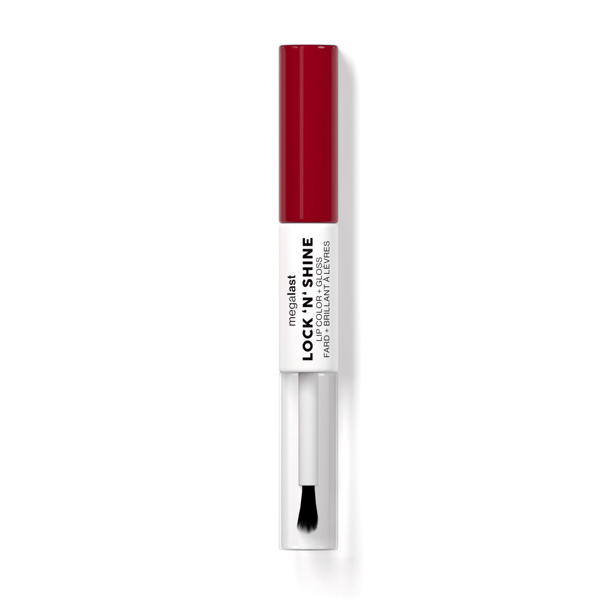 Megalast Lock 'N' Shine Lip Color + Gloss | Red-Y For Me - Image 3