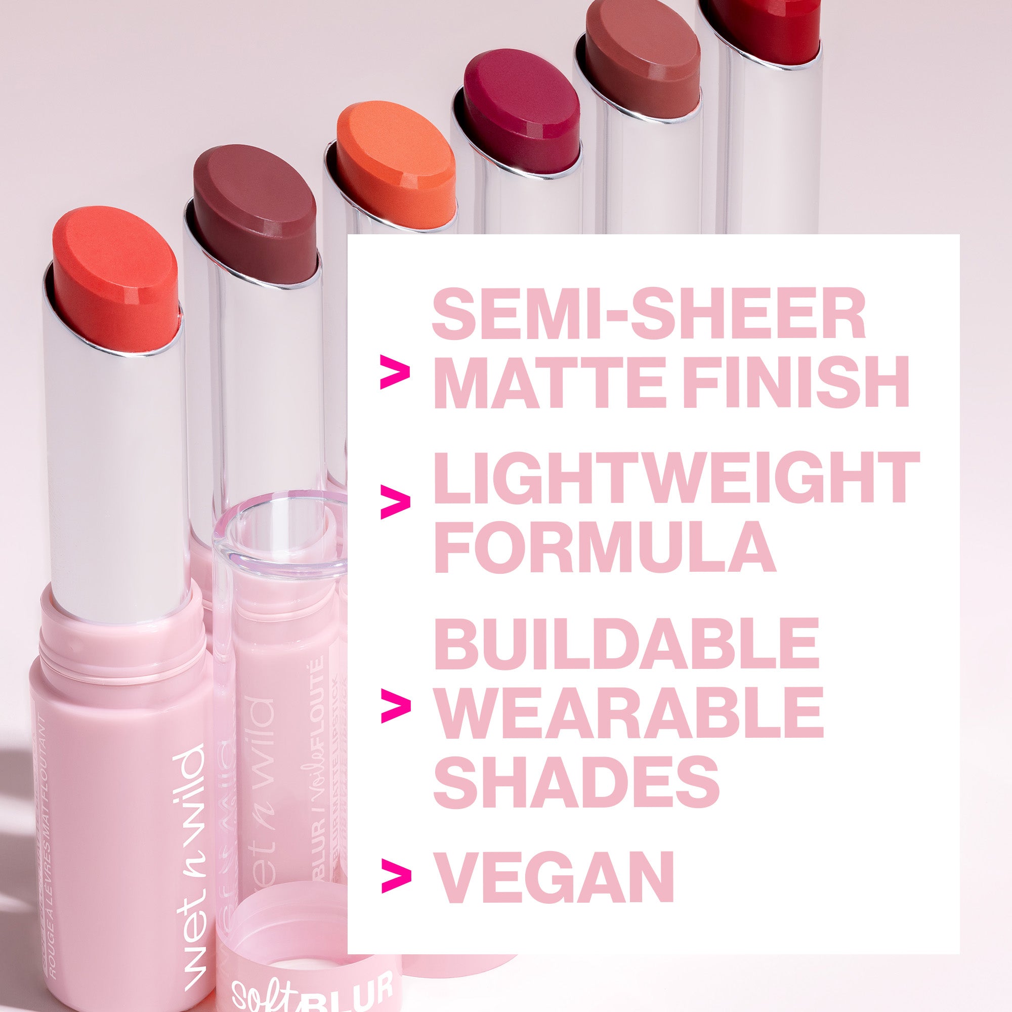 Soft Blur Matte Lipstick | I'm Shy - Image 3