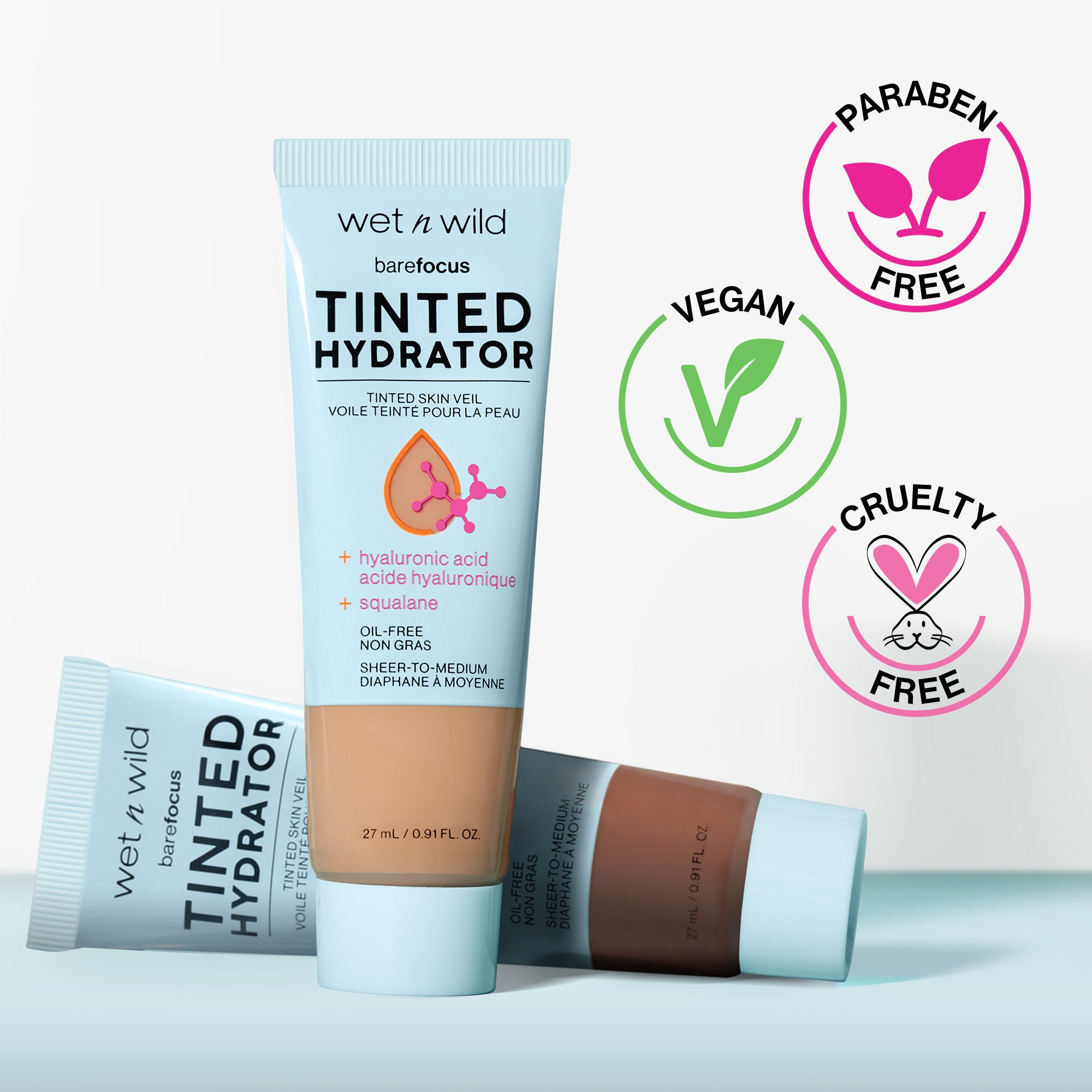 Bare Focus Tinted Hydrator Tinted Skin Veil | Fair - Image 8